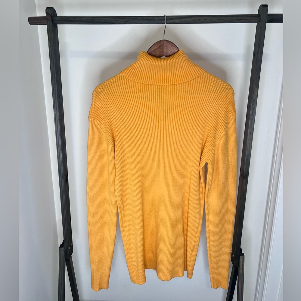 Yellow Turtle Neck